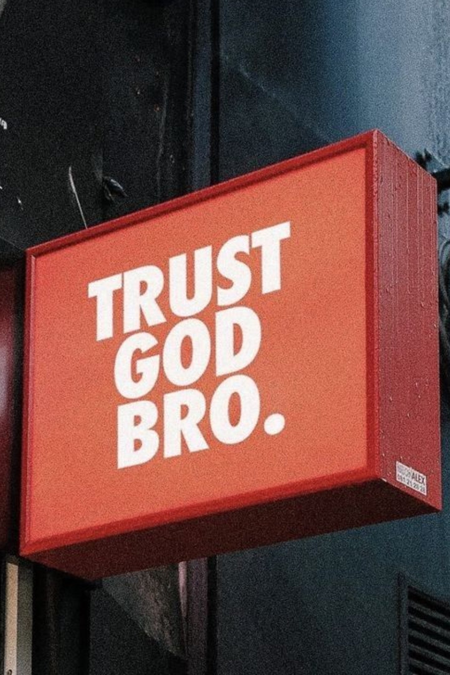 Trust God Bro.