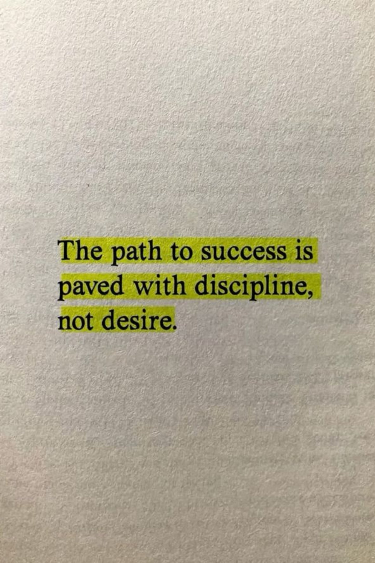 It's on you. To get you. Where you want to be